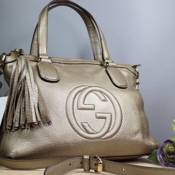 GUCCI GG SOHO Leather 2Way